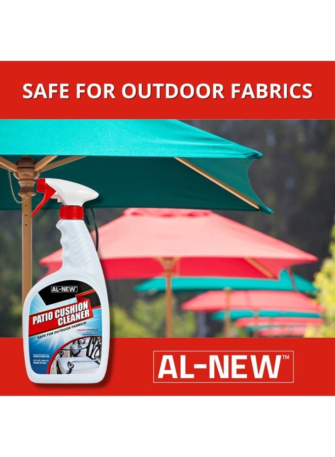 AL-NEW Patio Cushion Cleaner | Safe For Use On Outdoor Fabrics Such As Patio Cushions, Awnings, Furniture Covers, and more (32 Ounce) - Image 5