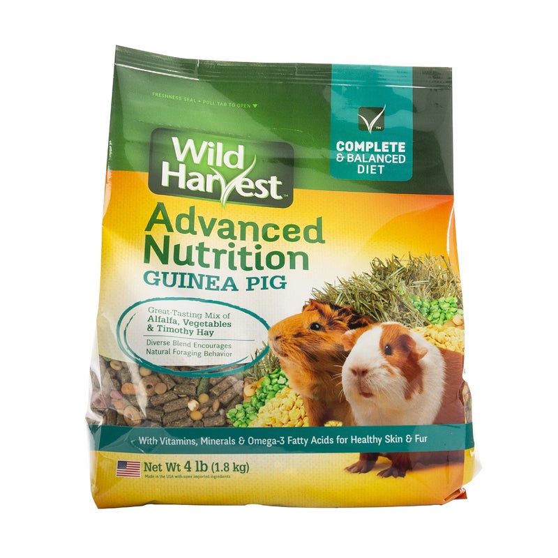Wild Harvest Advanced Nutrition Guinea Pig, 4 Pounds, Complete And Balanced Diet - Image 1