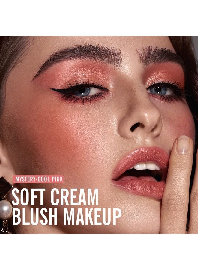 KIMUSE Soft Cream Blush Makeup, Liquid Blush for Cheeks, Weightless, Long-Wearing, Smudge Proof, Natural-Looking, Dewy Finish  - Image 5