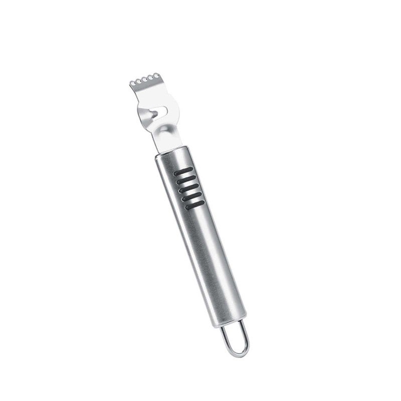 Citrus Peeler: Stainless Steel Head With 5 Sharp Holes, Ergonomic Handle With Hanging Loop - Dishwasher Safe, Durable Kitchen Tool for Home Kitchen Fruit Prep - Image 5
