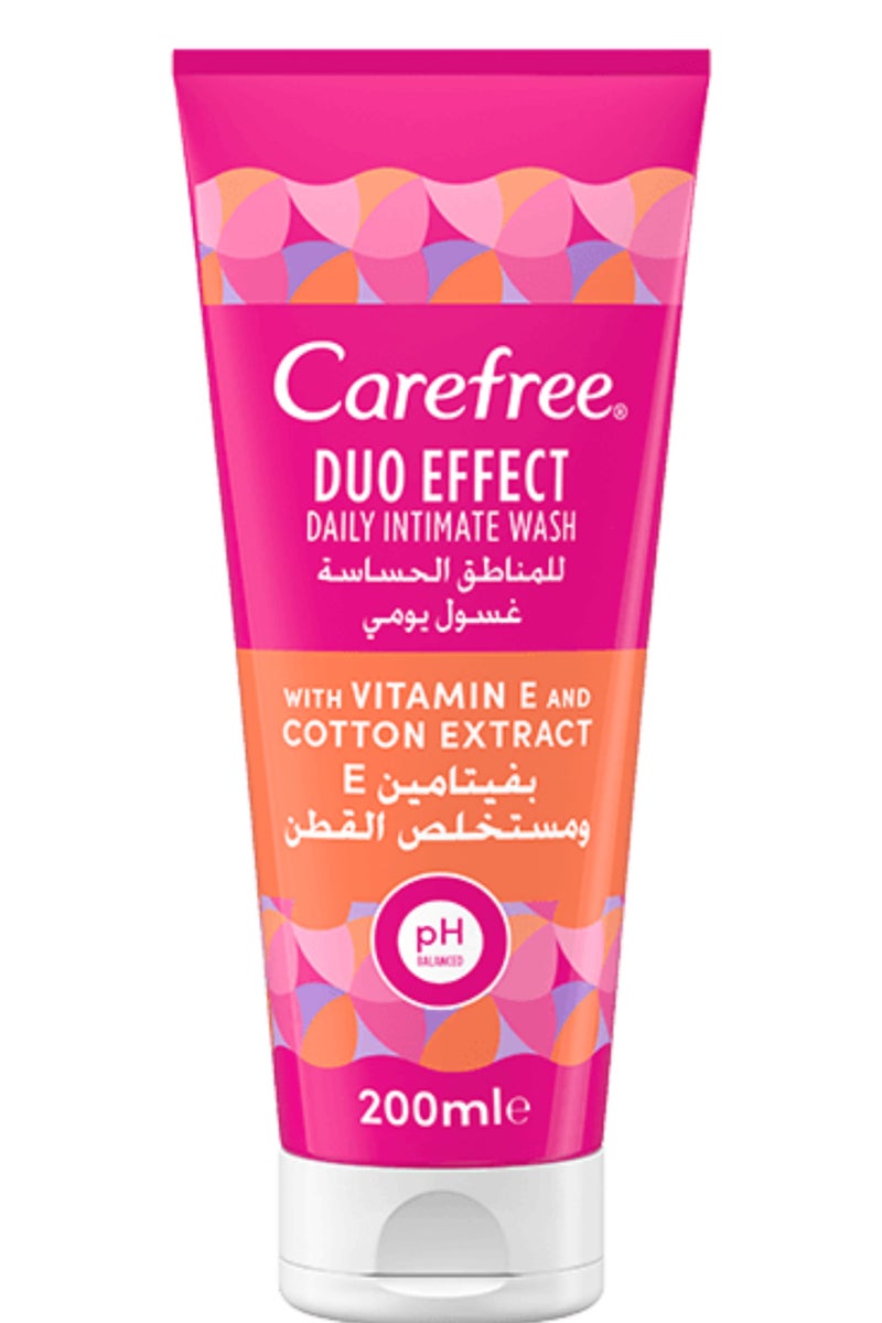 كيرفري غسول يومي للمنطقة الحساسة بتأثير ثنائي مع فيتامين هـ وخلاصة القطن ٢٠٠ مل - Image 1