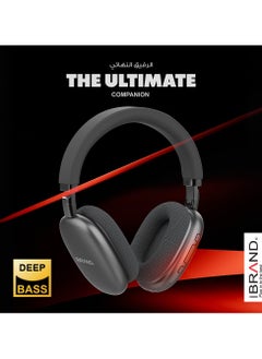 IBRAND Bluetooth Over-Ear Headphone (Black)  - Image 4