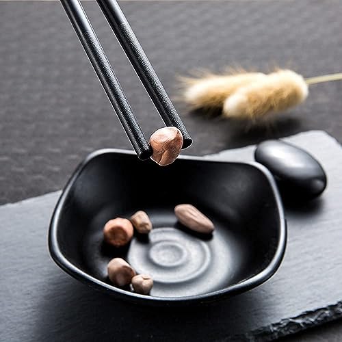 Puthak Eating Wooden Japanese Chopstick (Black Pack of 1 Pair) - Image 5