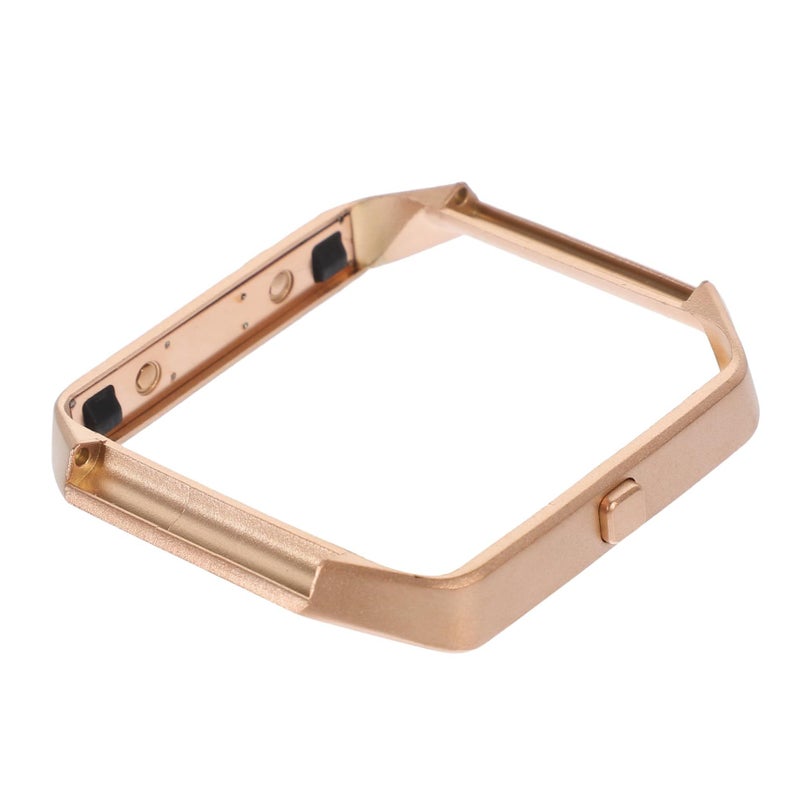 Light Brown Stainless Steel Watch Frame Durable Metal Holder Replacement Case - Image 2