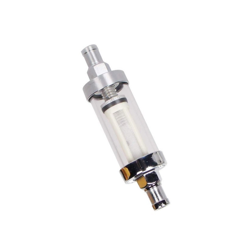 CarBole فلتر مضخة الوقود العالمي، كار بول 9748 فلتر وقود عالمي 3/8" مدخل/مخرج مع رؤية واضحة - زجاج - Image 3