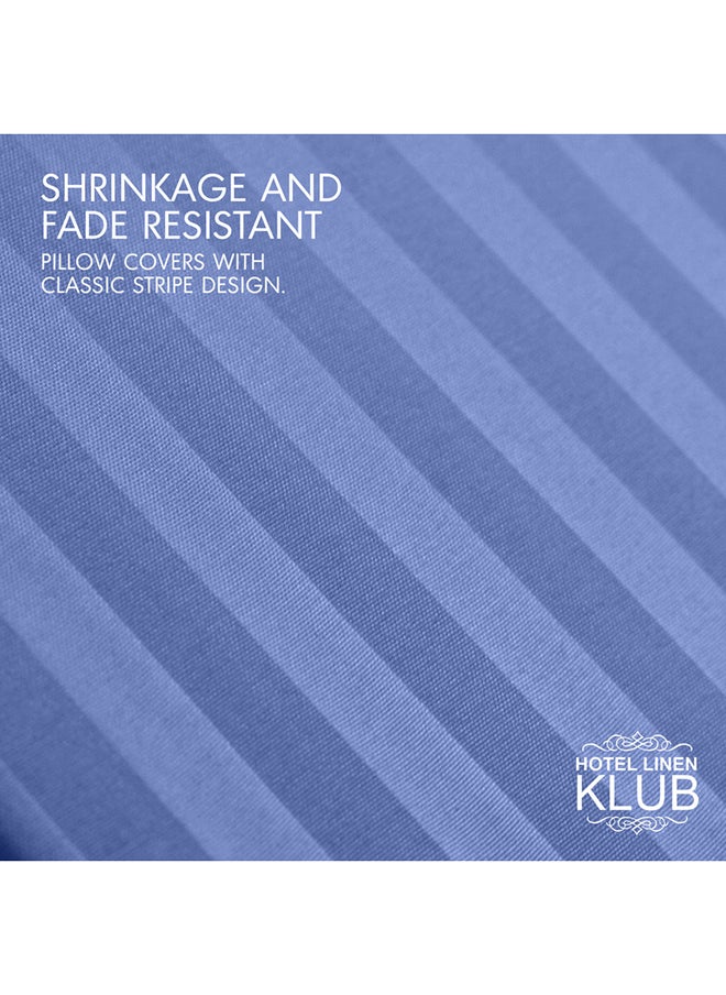 Hotel Linen Klub Hotel Linen Klub Long Body 1Pc Stripe Pillowcase - 100% Microfiber  with envelope closure, Soft and Durable Quality, Size : 45 x 125cm , Lavender  - Image 3