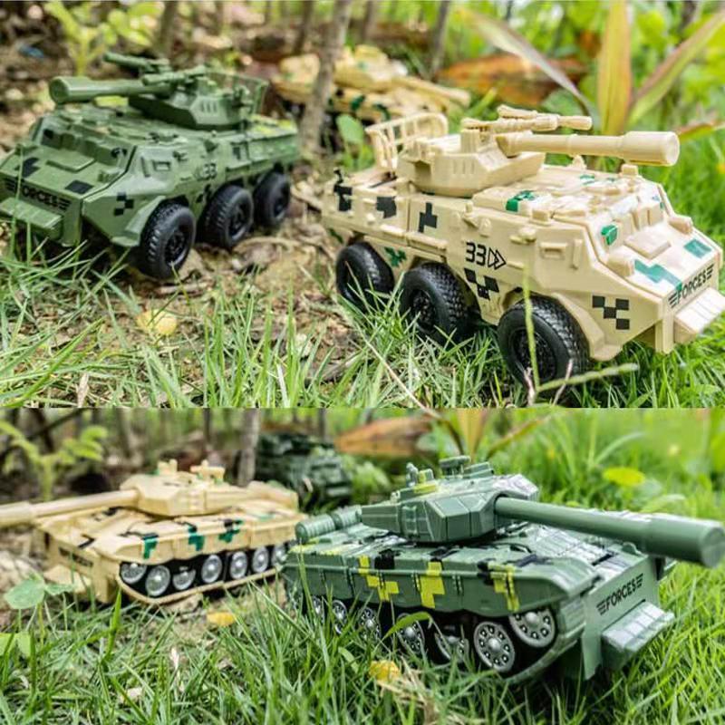Children'S Deformation Tank Toy Car Aircraft Deformation Car Inertia Impact Deformation Robot Stall Supply - Image 3