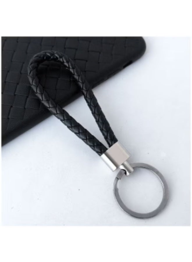 Anti-lost Car Keychain with Phone Number Card Keyring Phone Number Plate Key Ring Auto Vehicle Key Chain Accessories - Image 3