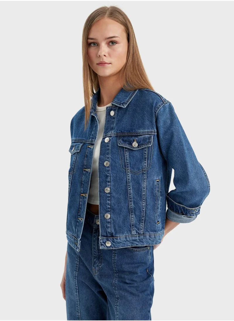 DeFacto Regular Fit Jean Jacket