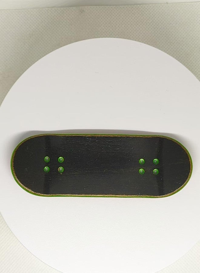LEEFAI Pro Fingerboard Complete 34 * 96mm Maples Wood Deck-UV Printing Graphic-Updated 65d Urethane Bearing Wheels,-Replace Bushings-Op3ra Bloody Mess Edition - Image 4