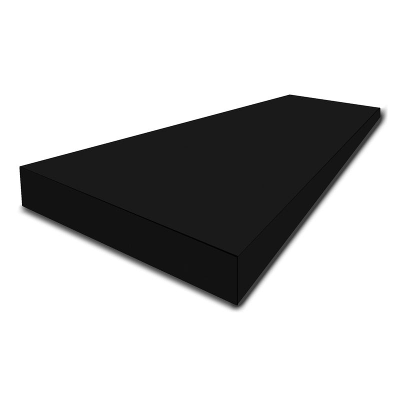 FoamTouch 1 Thick x 24 Wide x 72 Long Charcoal High Density Foam Ideal for Foam Padding Seat Replacement Chair Cushion Replacement Wheelchair Seat Cushion and More - Image 2