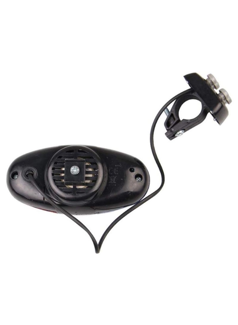 KASTWAVE Practical Bicycle Police Front Light Warning Siren Cycling Electric Horn Bell With 6 LED - Image 5