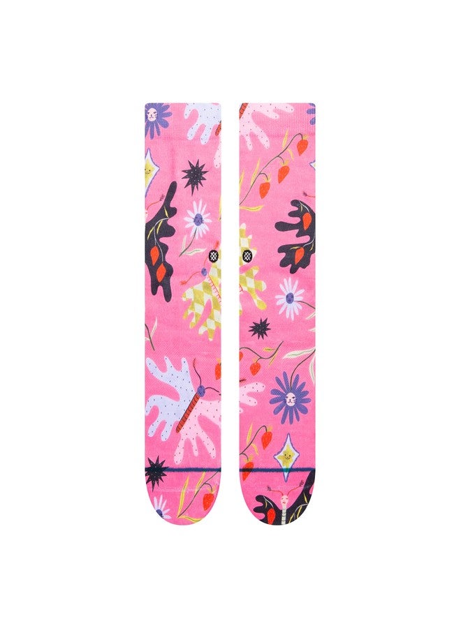 Stance Mens A555D22STR-PNK UNISEX STRAWBERRY PATCH CREW SOCKS S - Image 2