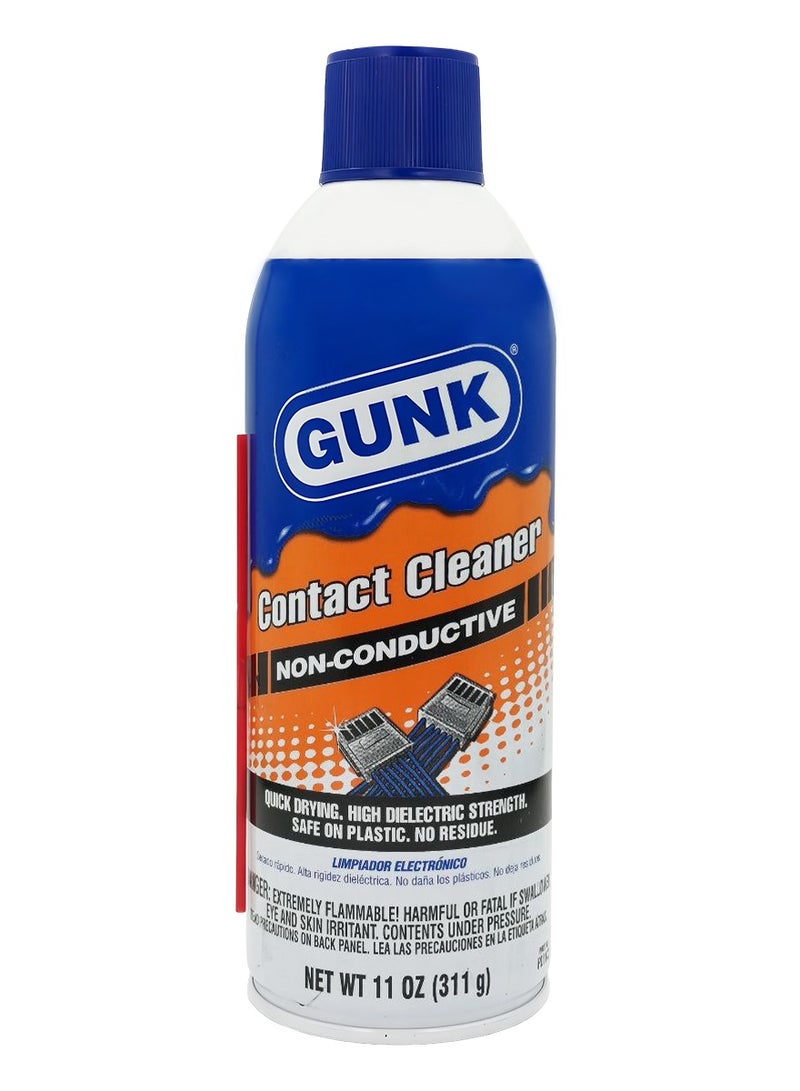 Gunk GUNK Contact Cleaner– Non-Conductive Electrical Cleaner Spray for Electronics, Quick Drying, No Residue, Safe on Plastic - Image 2