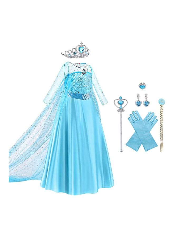 Fairy Tale Princess Costume With Accessory Set 110cm - Image 1