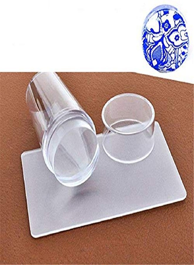 Gugzy Silicone Soft Nail Stamper Scraper Polish Image Paint Stamp Nail Art - Image 3