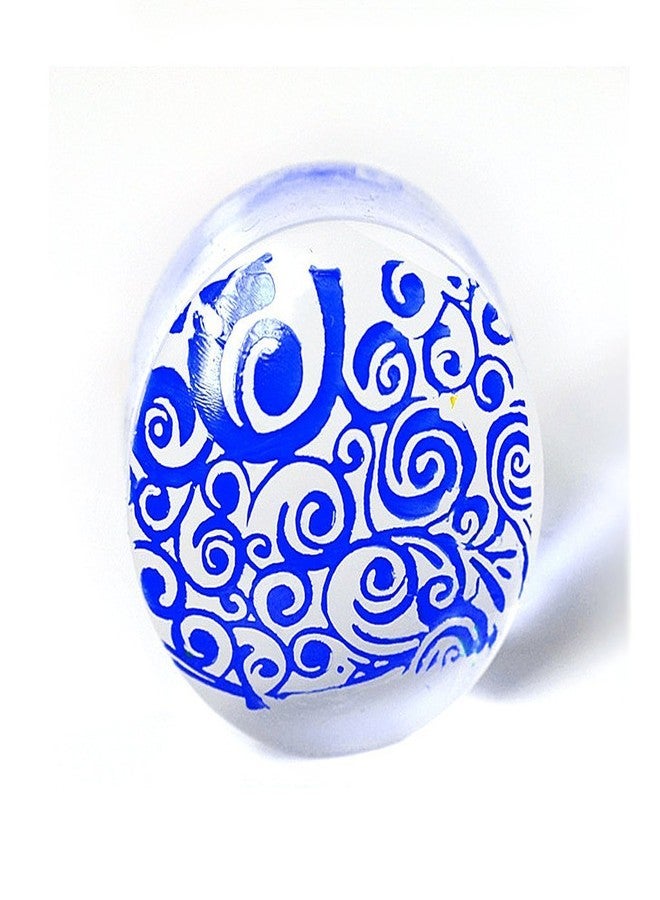 Gugzy Silicone Soft Nail Stamper Scraper Polish Image Paint Stamp Nail Art - Image 5
