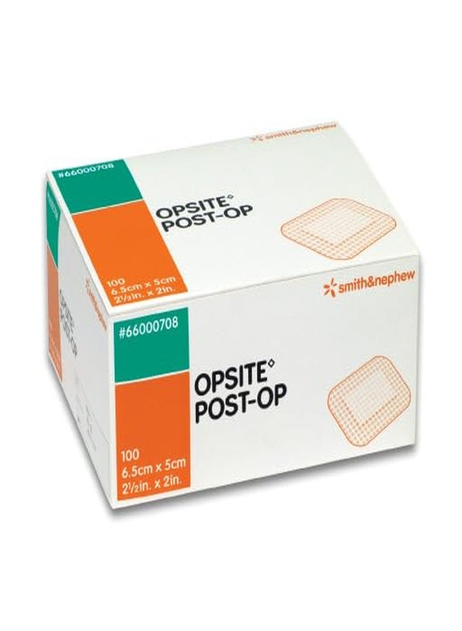 SMITH Opsite Post-Op Waterproof Dressing 6.5cm x 5cm 50/box - Image 1