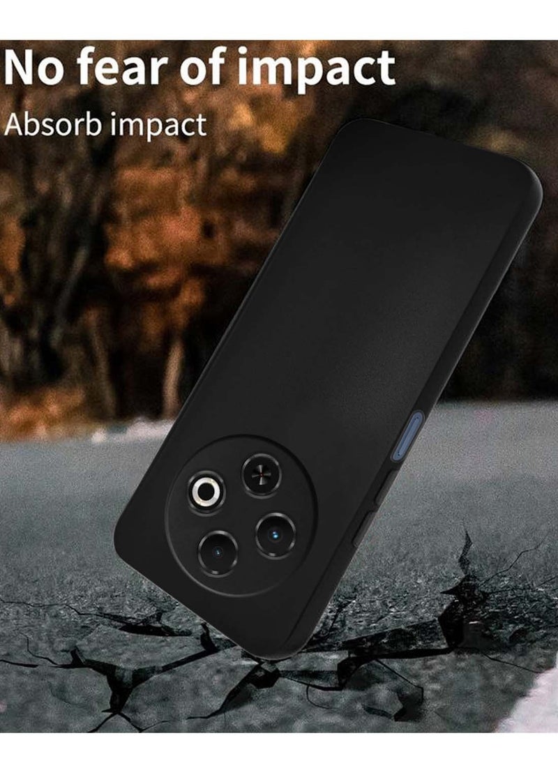 دبليو تيك غطاء الحماية السائل الناعم الفاخر من تكنو سبارك 30 سي 4 جي 2024 - أسود - Image 4