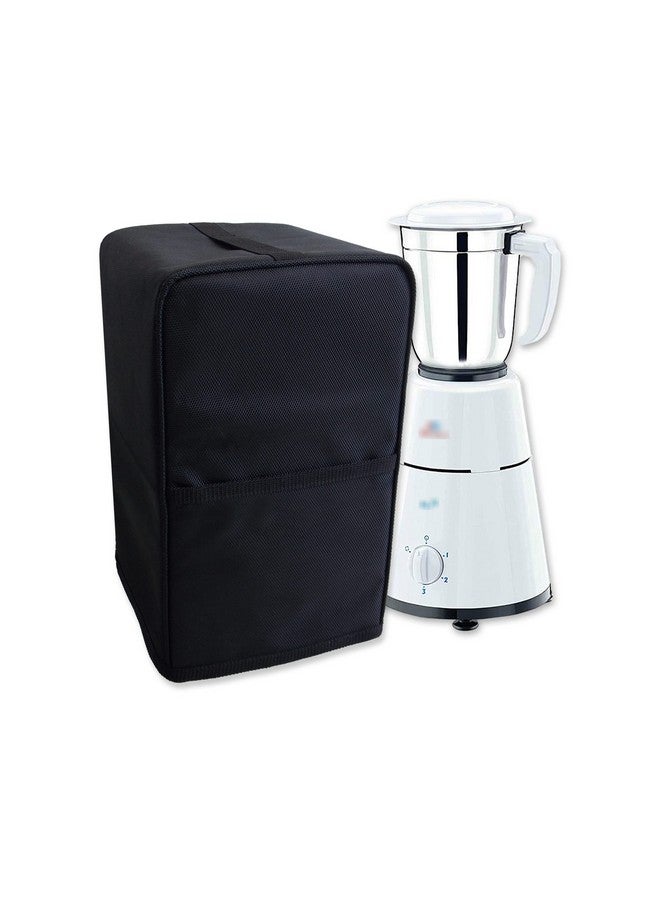 Nabaat Mixer Grinders Waterproof Dust Cover for Kitchen Table Top Medium Standard Size, Black (9”X 9”X 14”) - Image 1