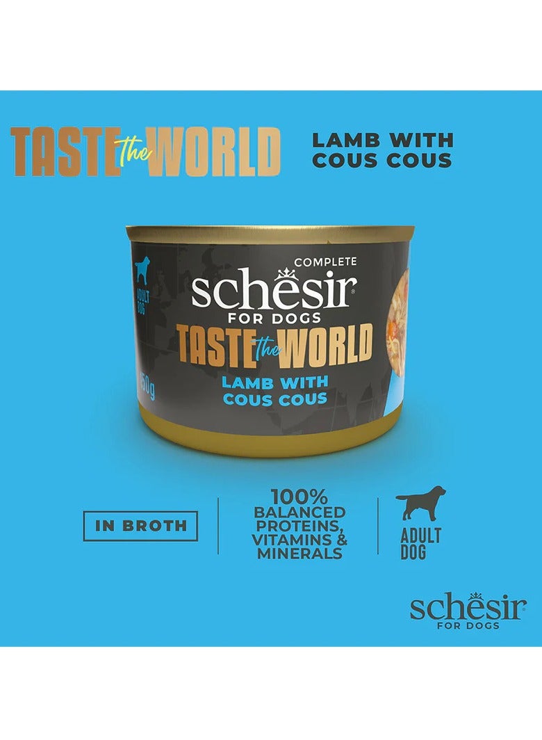 Schesir Taste The World Dog Wholefood - Lamb With Cous Cous 150g - Image 2