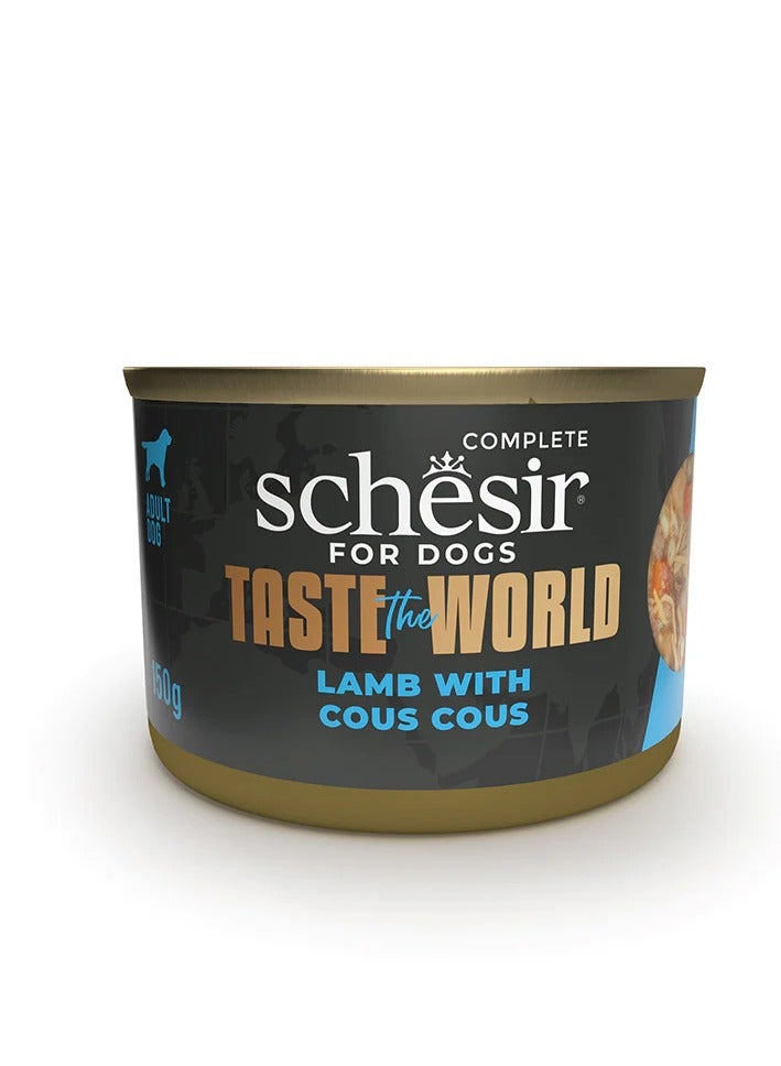 Schesir Taste The World Dog Wholefood - Lamb With Cous Cous 150g - Image 5