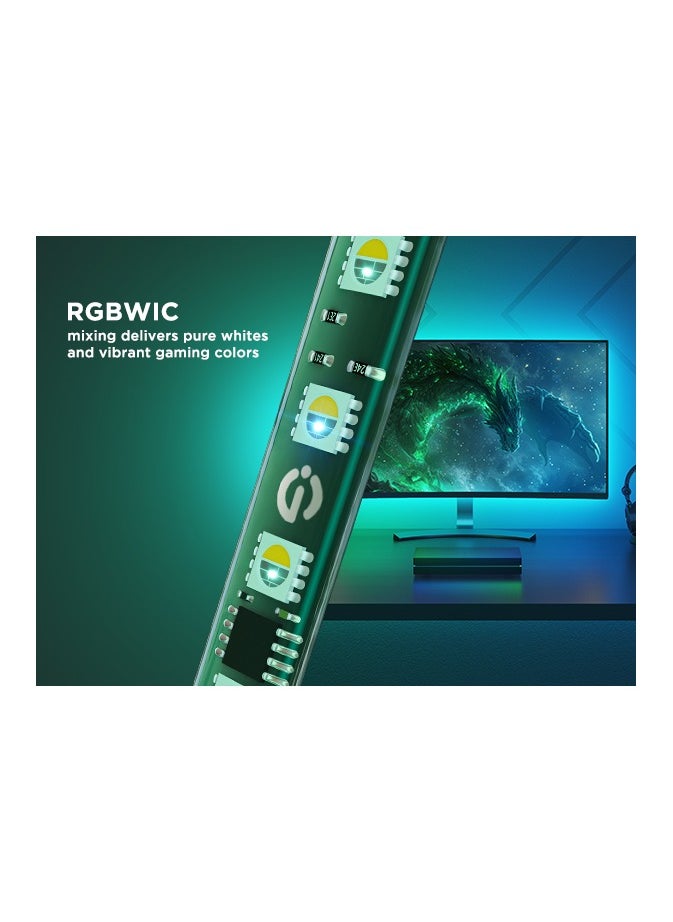 Govee - AI Smart Sync Box Kit 8K HDMI 2.1 with strip lights for 55-65"TV Max - Image 1