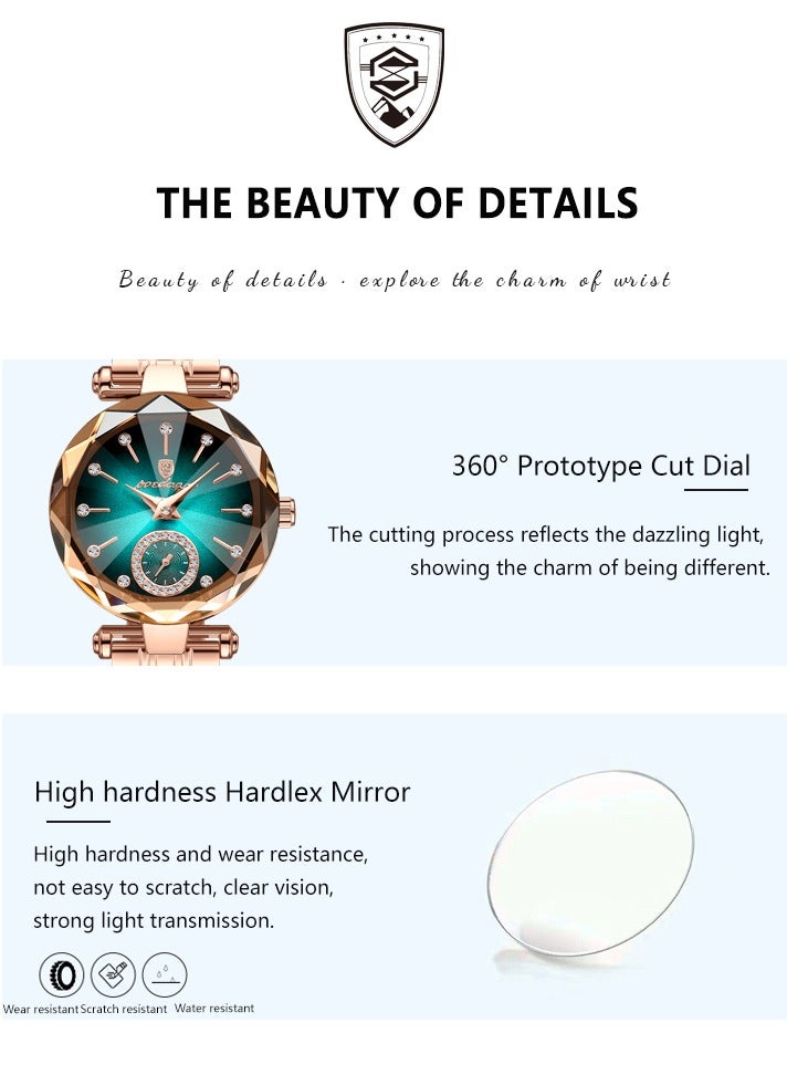 پوداجار المرأة للماء الكوارتز مضيئة الكلاسيكية - Image 4