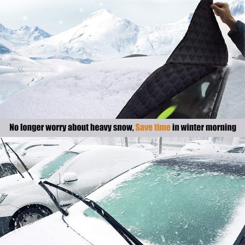 Car Windshield Cover for Ice and Snow for Range Rover Discovery Sport 2022-2024 2025, Windshield Cover Snow Cover Against Car Protector Winter Accessories for Cars - Image 5