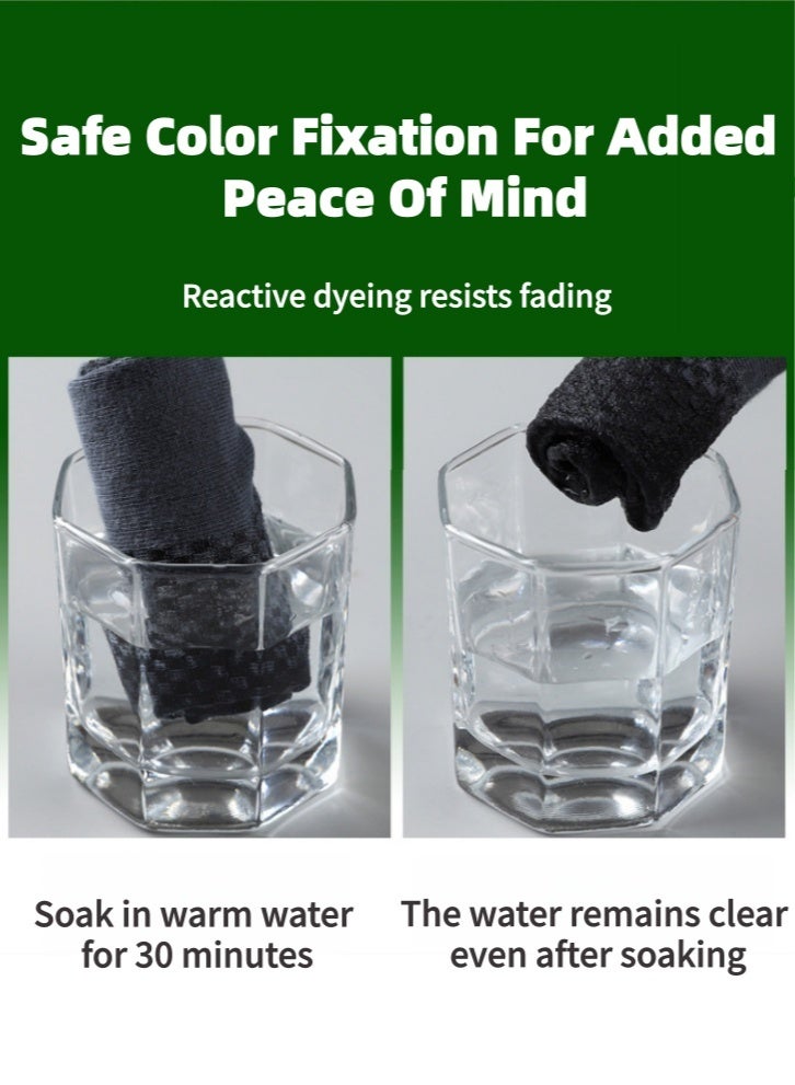 لولكس جوارب Lullaxx الرجالية المصنوعة من الخيزران، 5 أزواج، ماصة للرطوبة، مناسبة لجميع الفصول (الإمارات العربية المتحدة/السعودية، مقاسات رقمية، 39، 46، عادي، أسود بالكامل) - Image 4