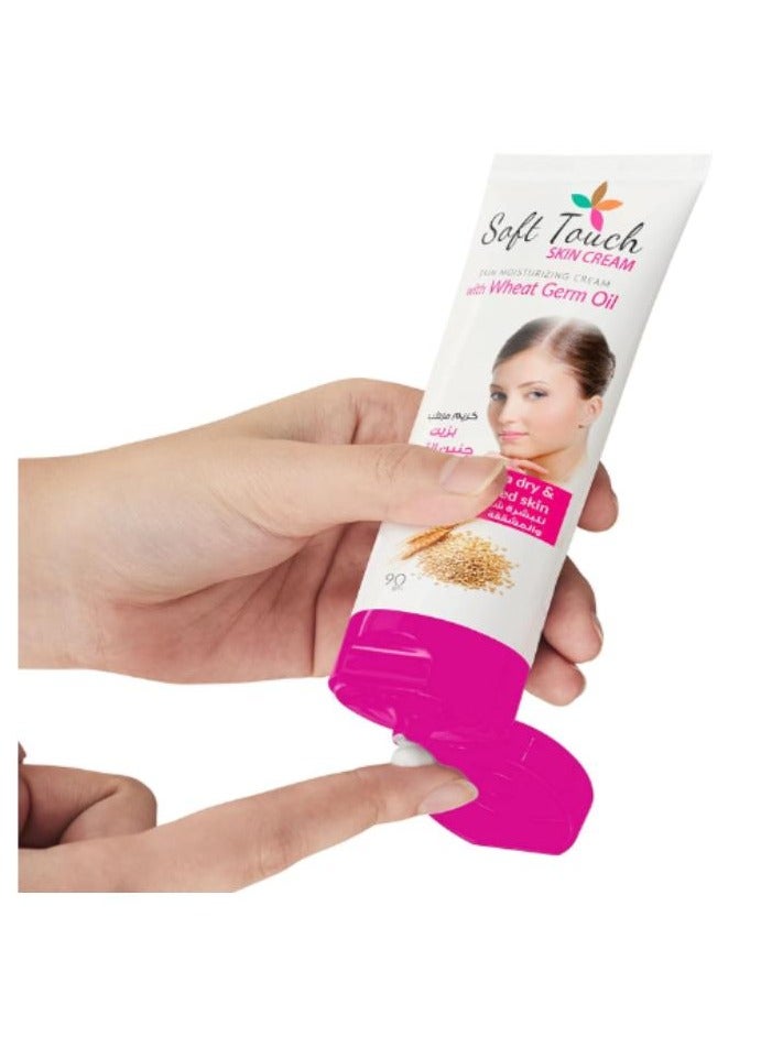 Five Fives Soft Touch Moisturizing Cream with Wheat Germ Oil 90g - Image 2