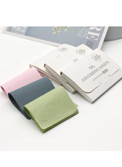 SYOSI EXCEFORE 300 Counts Premium Face Oil Blotting Paper, Oil Control Film, Oil Absorbing Tissues Paper (Unscented, Green Tea, Rose)  - Image 1