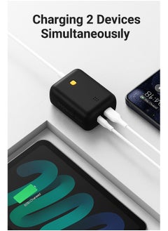 VOLTME 10000 mAh 10000mAh Fast Charging Power Bank, PD 22.5W Portable Charger with PD 3.0 USB-C Input & Output, Ultra-Compact Type-C Rapid Charging Battery Pack, Compatible with iPhone 16 Pro Max/16 Pro/16 Plus/15/14/13/12, Samsung Galaxy S24/S23/S22, iPad Pro, AirPods & More, High-Speed Portable Powerbank (Black)  - Image 5