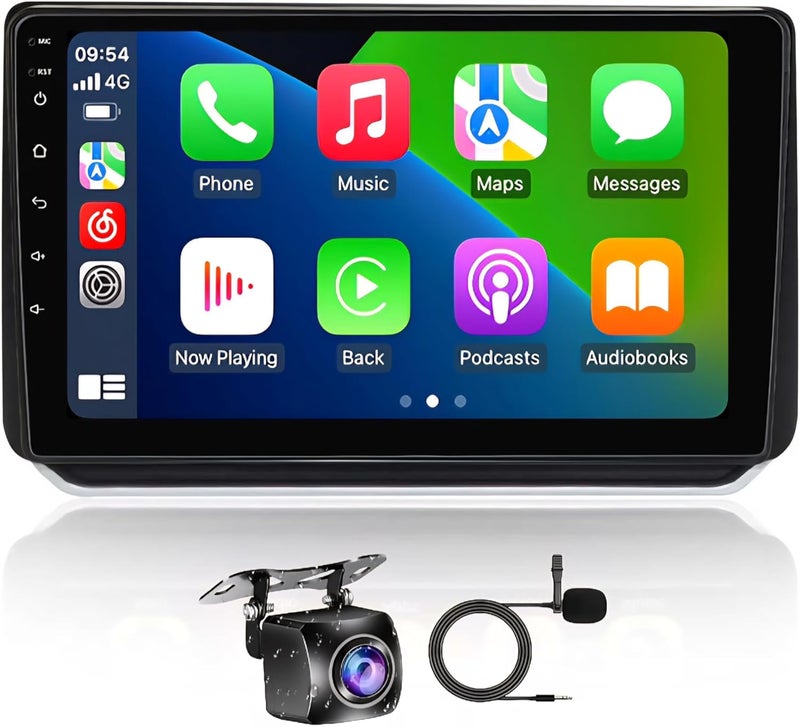 Vierex Fit Nissan Altima Car Stereo Altima Android Screen 2019-2023 With Apple Carplay Android Auto Wireless WiFi DSP FM&AM BT AHD Camera Included Fast Interface QLED (4+32GB 8CORE Carplay) - Image 1