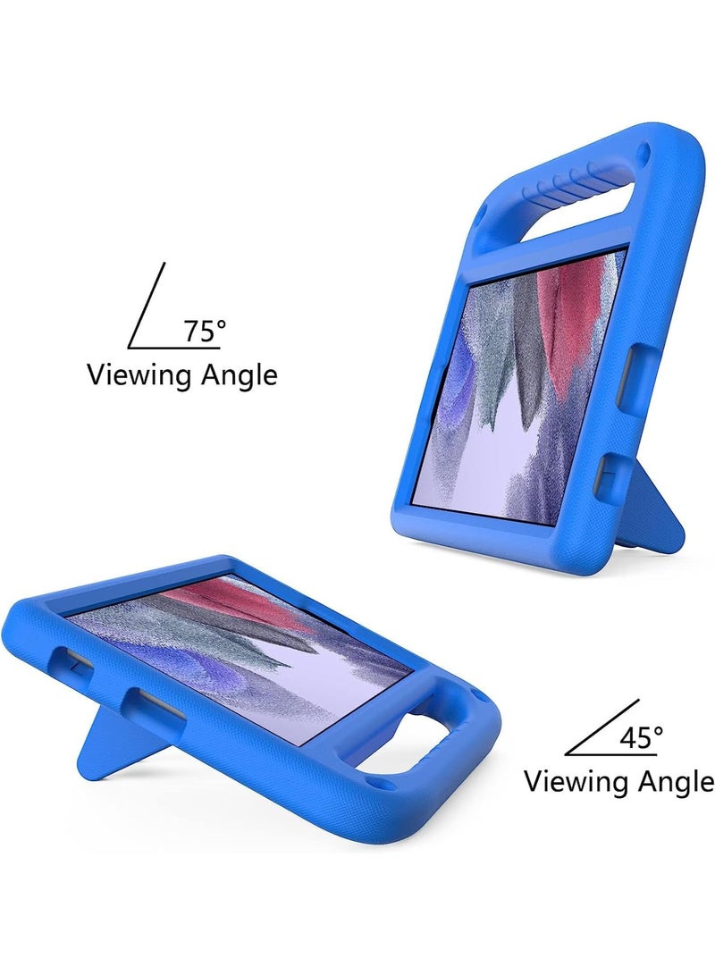 Case for Samsung Galaxy Tab A7 Lite 8.7 Inch 2021 Tablet (SM-T220 / SM-T225), Light Weight Shockproof Case with Handle Kickstand Protective Case for Tab A7 Lite 8.7 (Blue) - Image 4