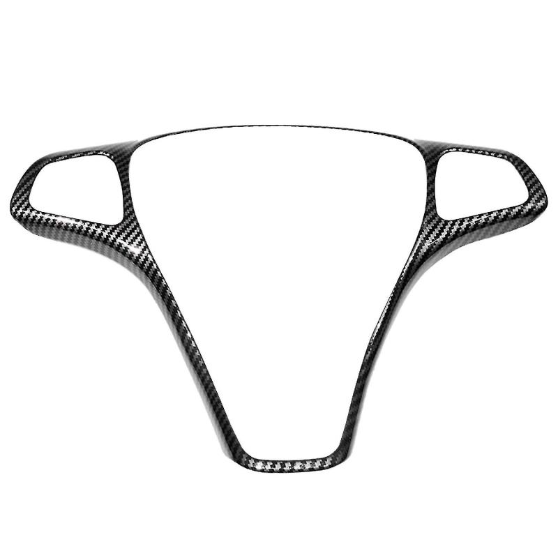 Carbon Fiber Steering Wheel Cover: 2014-2017 C E GLC Models, Premium ABS Coating for All Weather Durability - Easy Peel And Stick Installation, Customized Luxury Look for Car Enthusiasts - Image 1