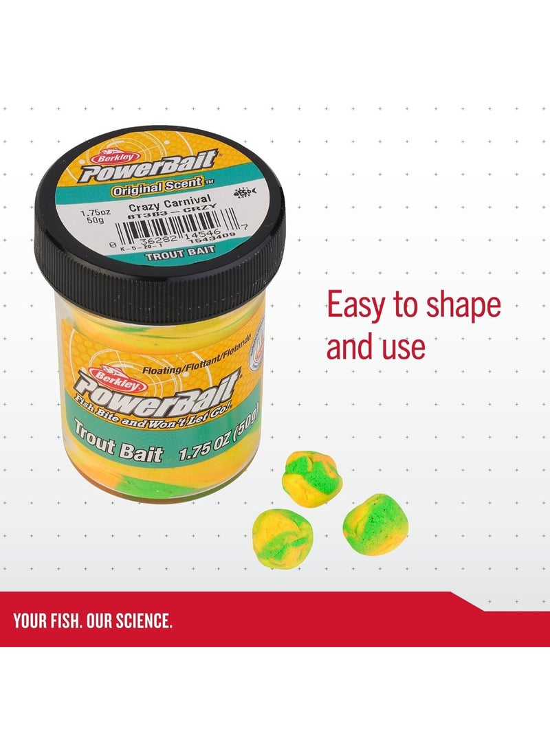 Berkley Berkley PowerBait Trout Fishing Dough Bait Yellow  - Image 3