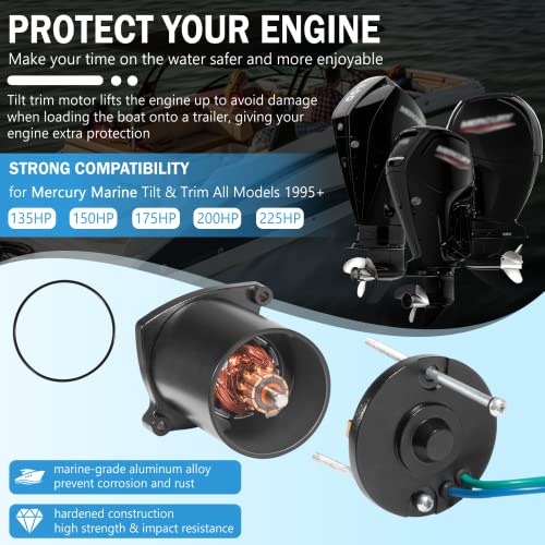 Bonbo محرك رفع وتعديل خارجي 12 فولت لمرسيدس مارين جميع الطرازات 135-225 حصان بديل لـ 828708، 828708T، 878265A1، 878265A4، 8M0031551، 828708، 49-6250 - Image 4