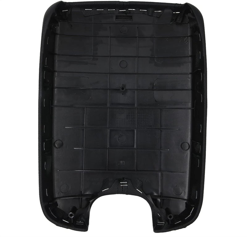 KAKO Center Console Cover for Honda Accord 2008 2009 2010 2011 2012, Black Leather Suture Console Armrest Lid Replacement for 2008-2012 Honda Accord Center Console Cover by KAKO - Image 4