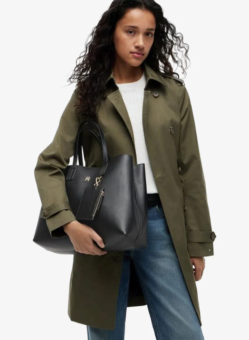TOMMY HILFIGER Icon Pebble Grain Satchel