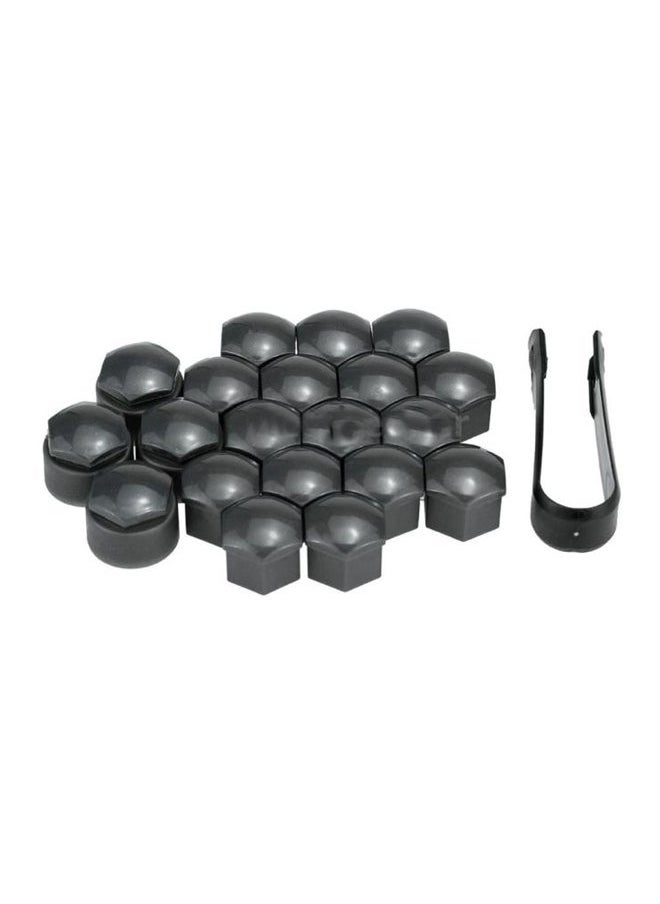 NIBEMINENT 20-Piece Car Wheel Nut Bolt Covers 