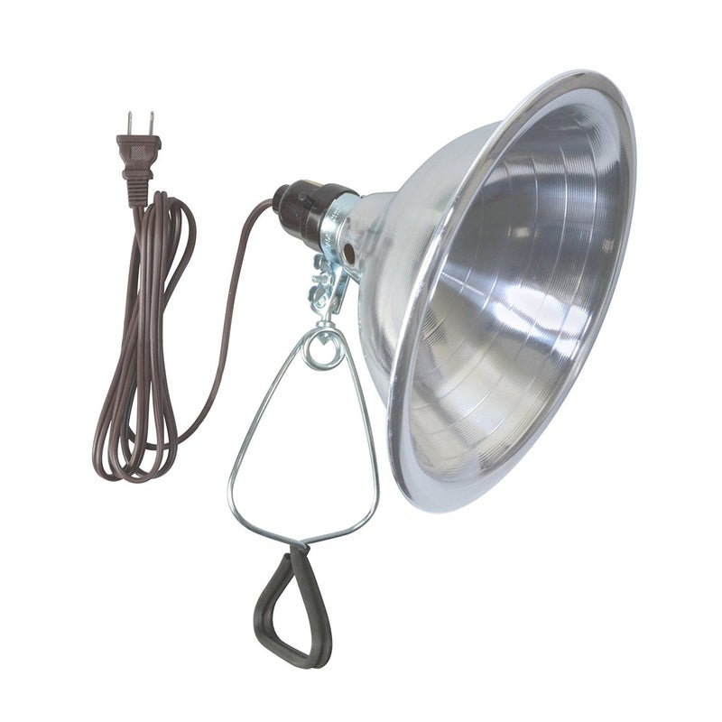 Woods Clamp Lamp Light with Aluminum Reflector; 150W; UL Listed; 6- Foot Cord - Image 1