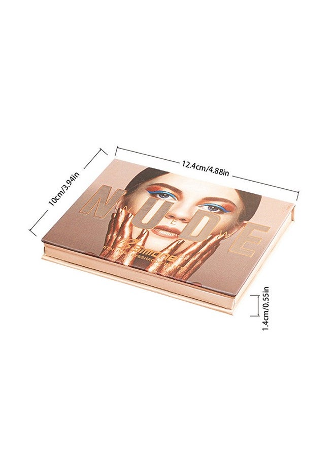 12 Colors Matte Shimmer Glitter Multi-Reflective Shades Ultra Pigmented Makeup Eye Shadow Powder Waterproof Eye Shadow Palette