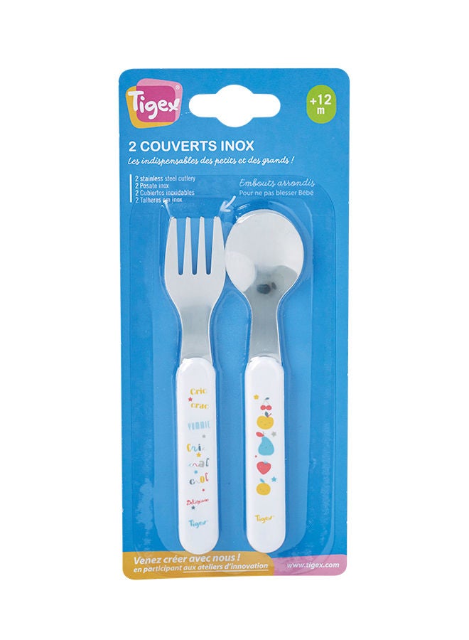 TIGEX Set Of 2 Stainless Steel Cutlery - Image 2