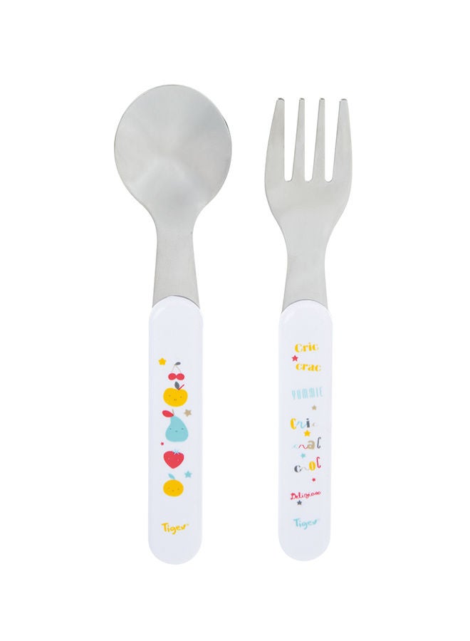 TIGEX Set Of 2 Stainless Steel Cutlery - Image 1