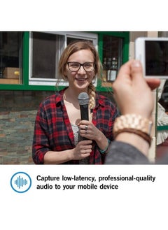 Samson Go Mic Mobile HXD2 Wireless Handheld Transmitter with Q8 Dynamic Microphone, Black  - Image 3