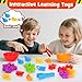 FQKIOMY Counting Transportation Color Sorting Toys for ToddlersMontessori STEM Sensory Preschool Toddler Educational Activities Learning Fine Motor Sorting Matching Games for Kids Boys Girls Ages 3 - Image 4