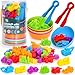 FQKIOMY Counting Transportation Color Sorting Toys for ToddlersMontessori STEM Sensory Preschool Toddler Educational Activities Learning Fine Motor Sorting Matching Games for Kids Boys Girls Ages 3 - Image 2