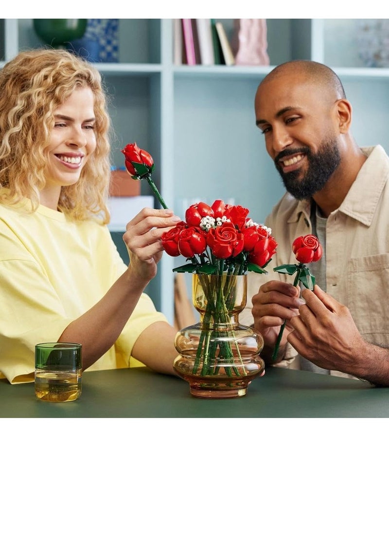 LEGO LEGO 10328 Bouquet of Roses Flowers  - Image 3