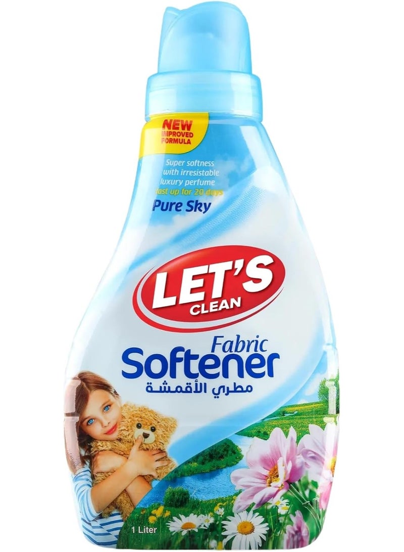 ليتس_كلين منعم الأقمشة بيور سكاي 1 لتر - Image 1
